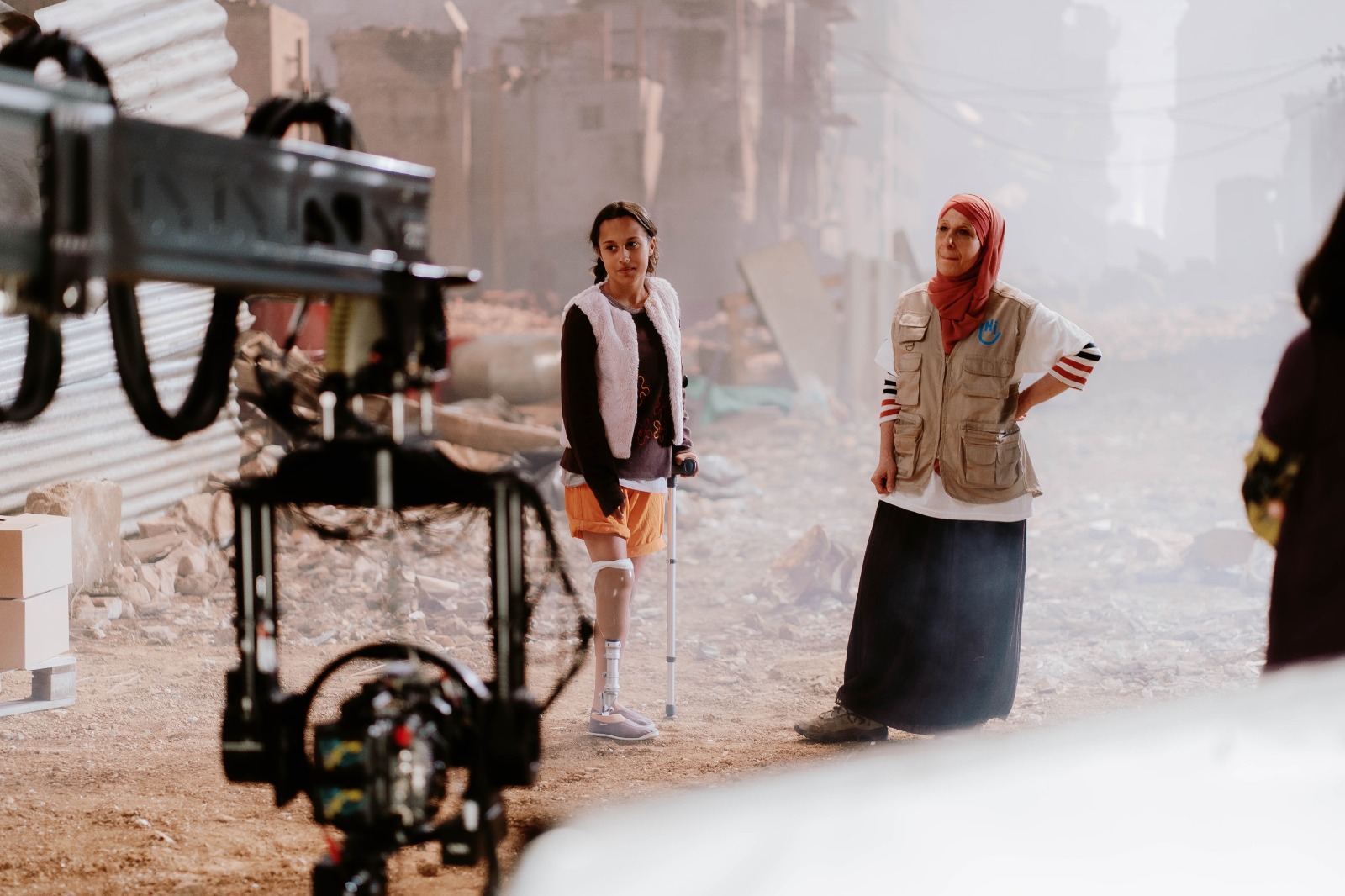 Handicap International tournage - Dark Matters Studios